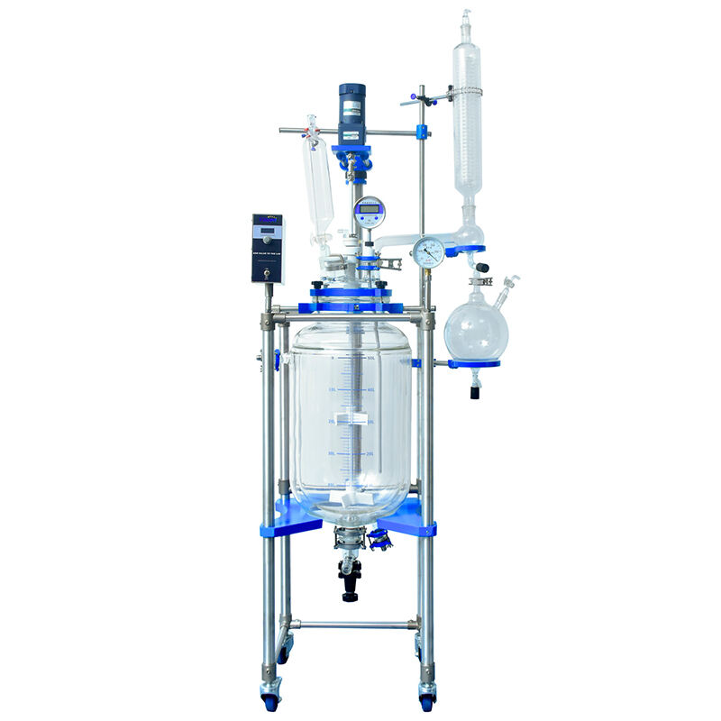 50L Jacketed Glass Reactor