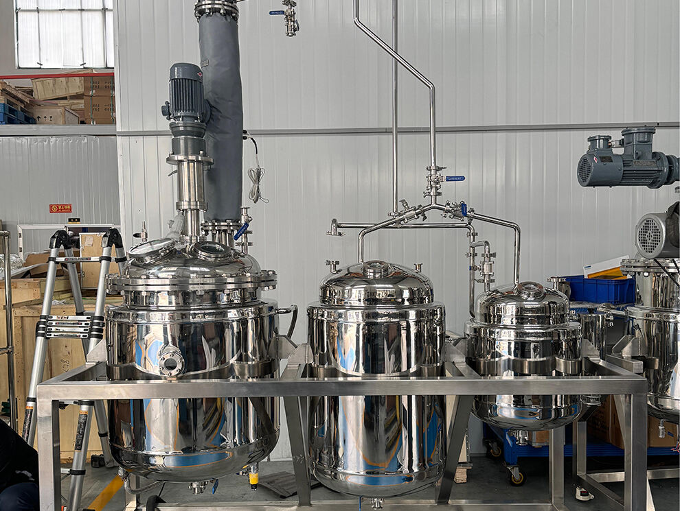 200L Stainless Steel Fractional Distillation Equipment with Magnetic Sealing