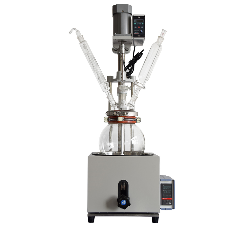 5L Non-Jacketed Glass Reactor