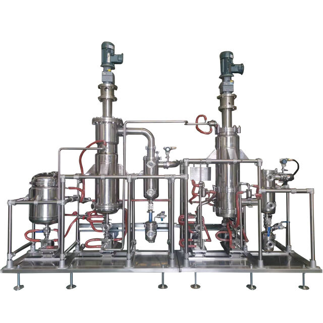 Dual Stage Stainless Steel Wiped Film Molecuar Distillation System