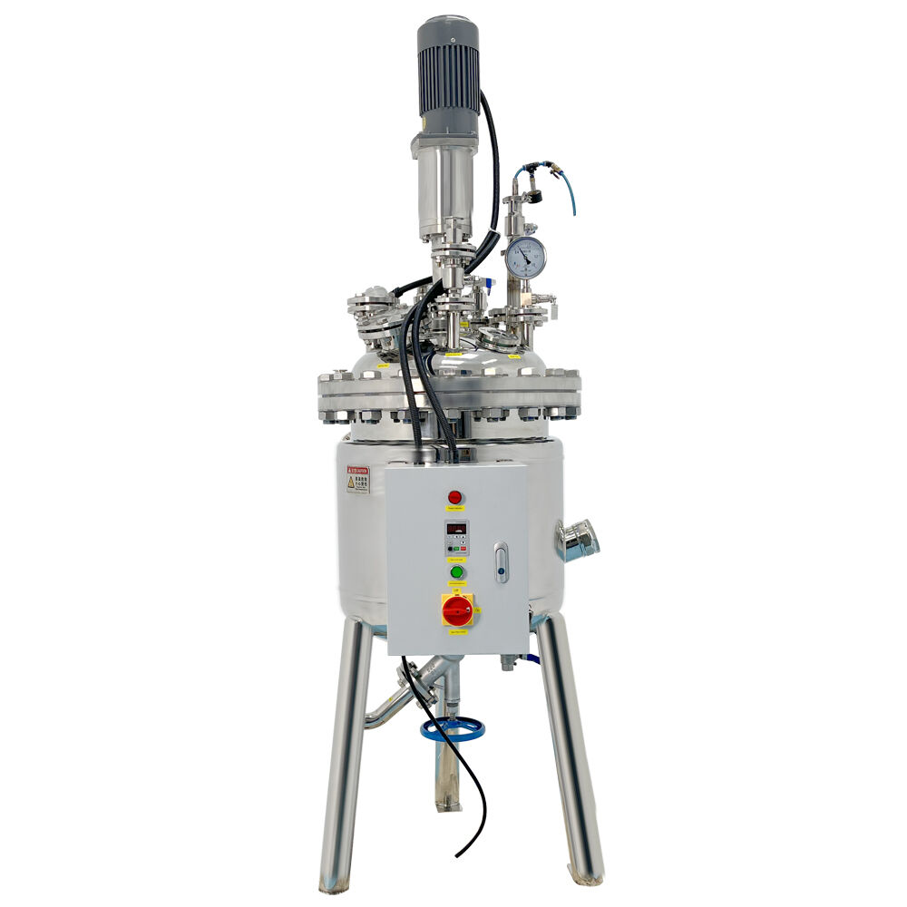 High pressure stainless steel reactor