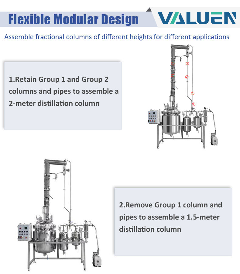 200L Stainless Steel Fractional Distillation Equipment | CE-Certified ...