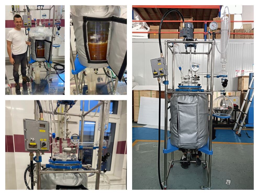 Czech Research Institute Produces First Batch Using Our 100L Glass Reactor