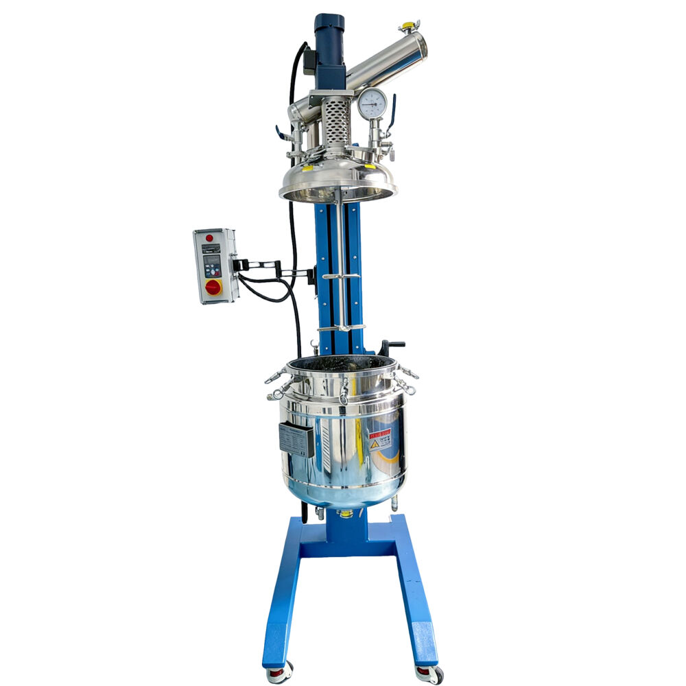 Forbedre Din Arbeidsflyt Med Roterende Og Lyftbare Jaketete Edelstålreaktorer