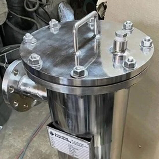 Kućište vrećastog filtra s bočnim ulazom