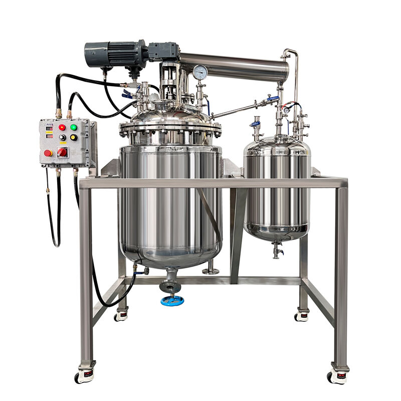 250L Stainless Steel Reactor With Condenser.jpg