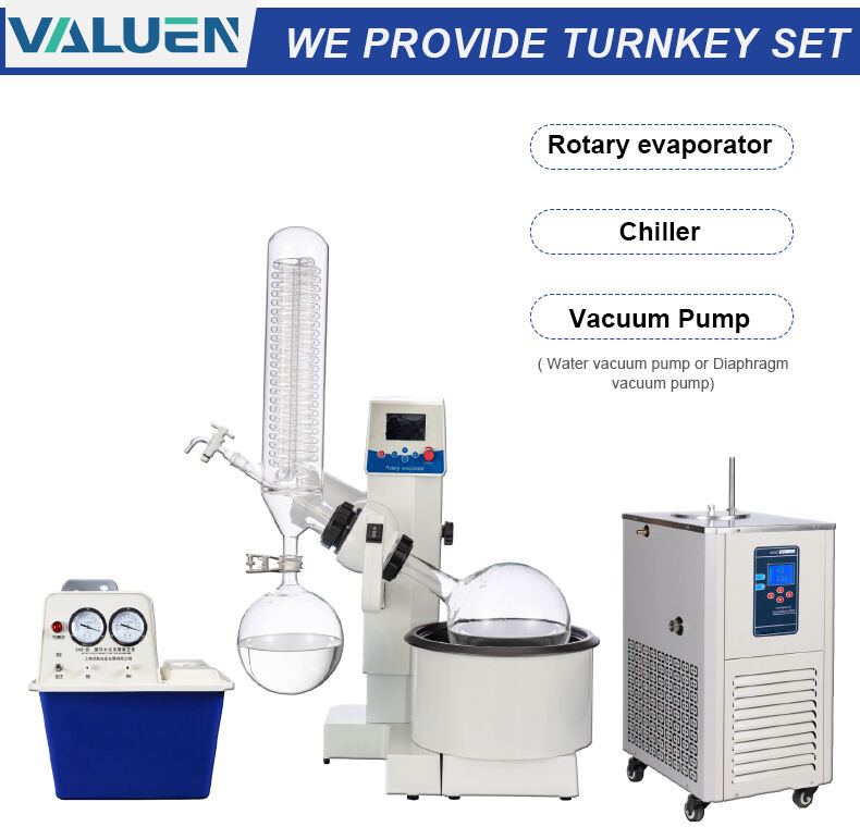 5L Auto Lift Rotary Evaporator factory