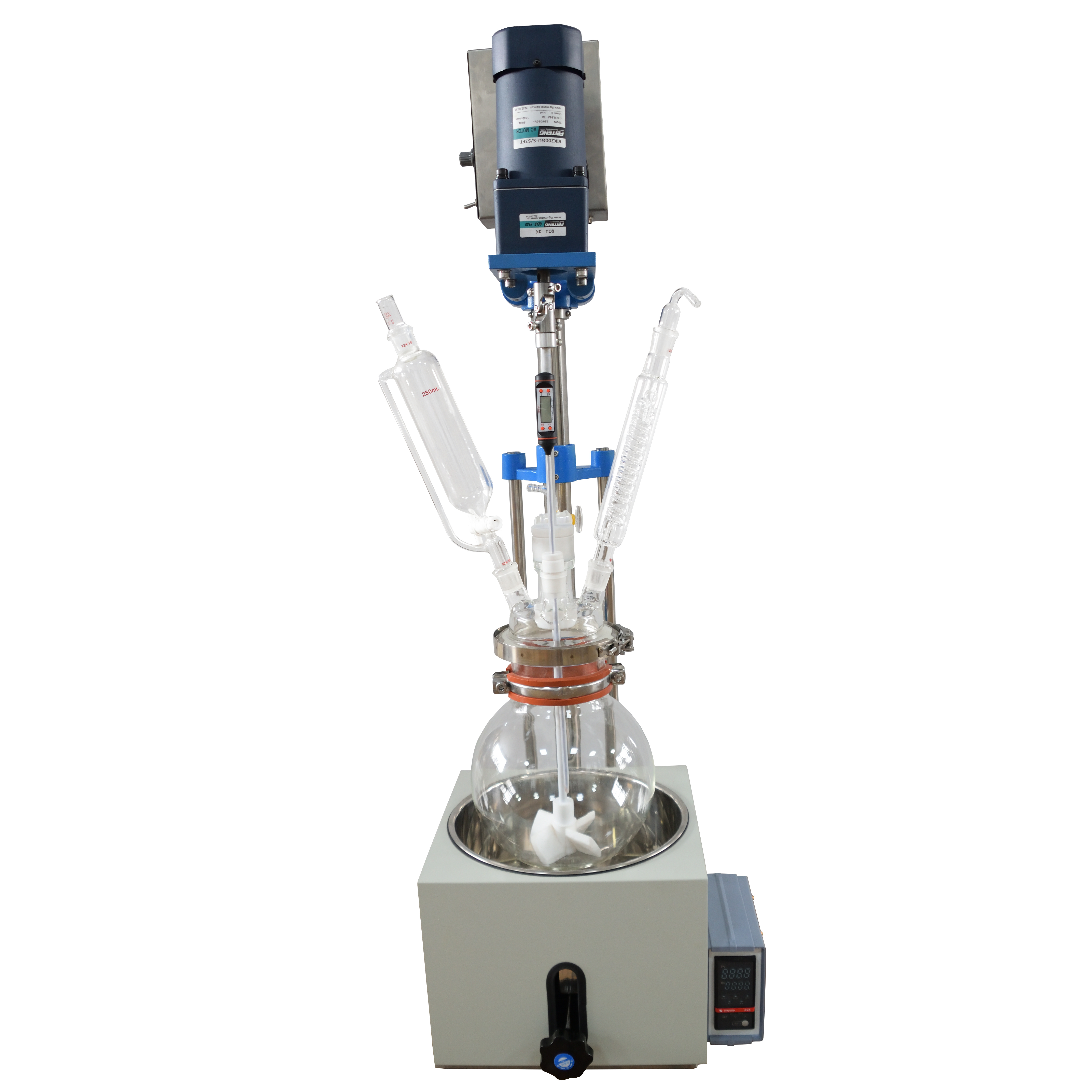 1L Non-Jacketed Glass Reactor