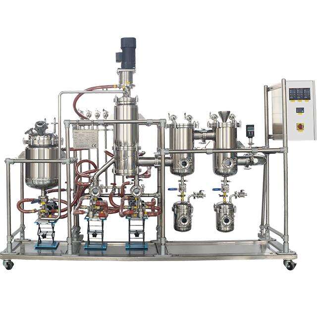 7inch Stainless Steel Wiped Film Molecuar Distillation System