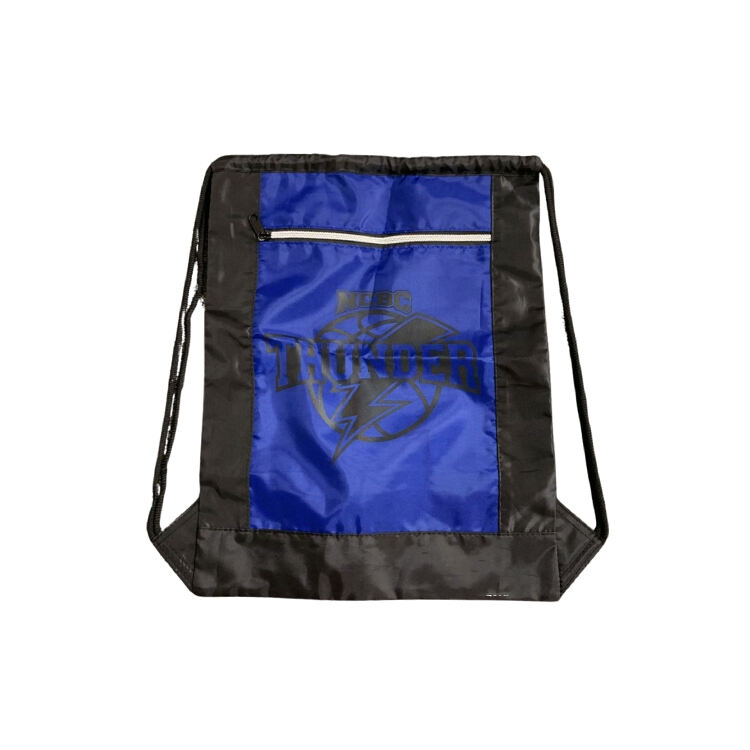 119 Custom Logo Drawstring Backpack Basketball Equipment Bag 100% Nylon Moisture Resistant Material Ideal for Practice Games and Team Use