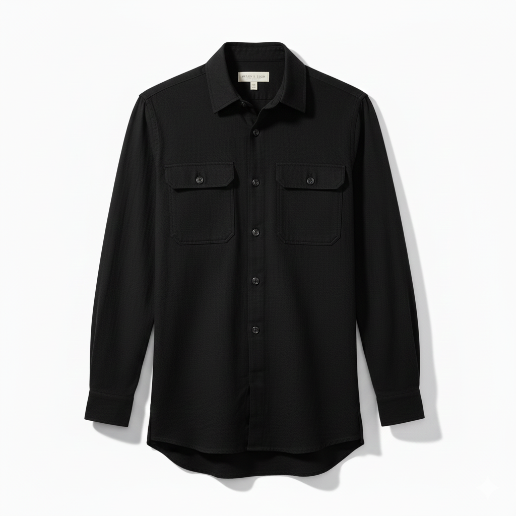 Where to Source Affordable Mens Black Cotton Shirts for Resale