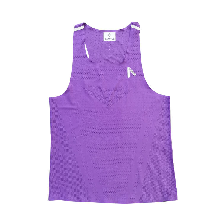 63 kvinners sydeløse treningsvest med pustende mesh-panelstoff, lett tanktopp for trening og løping
