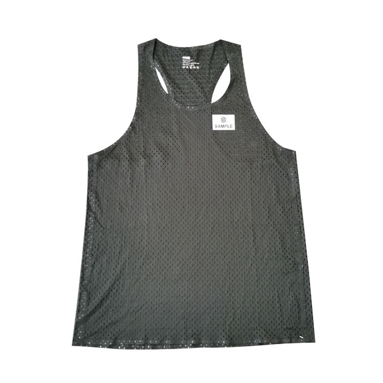 62 Logo Trykk Pustende Sømløs Idrettsklær Vest for Aktive Ungdommer og Voksne, Designet med Laserhull