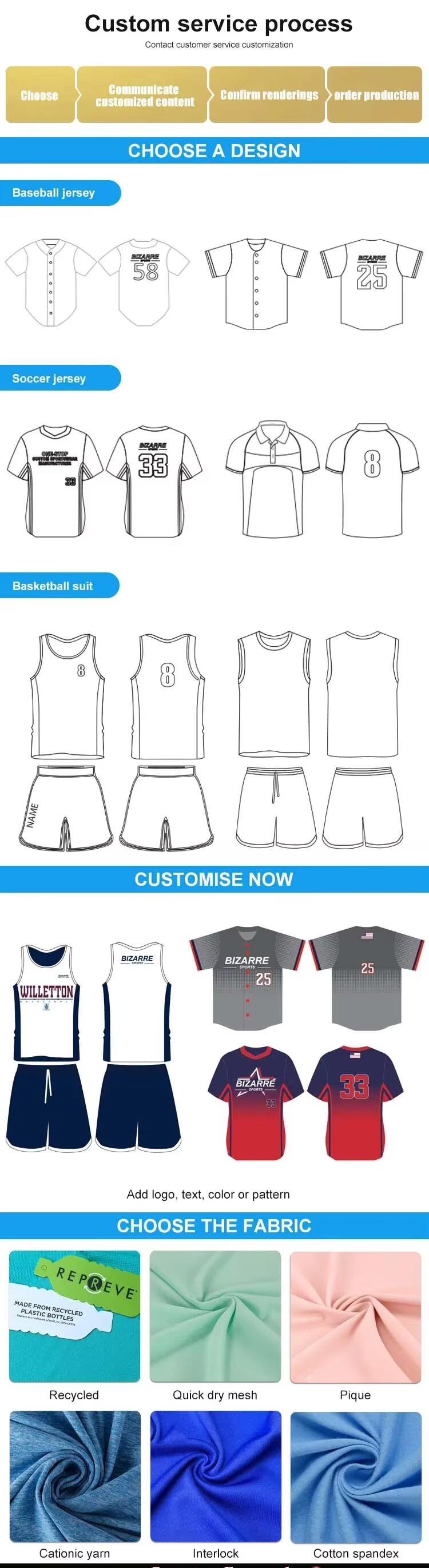 product b130 quick turn unisex baseball jersey breathable sports wear plus size printed factory direct sublimation-1