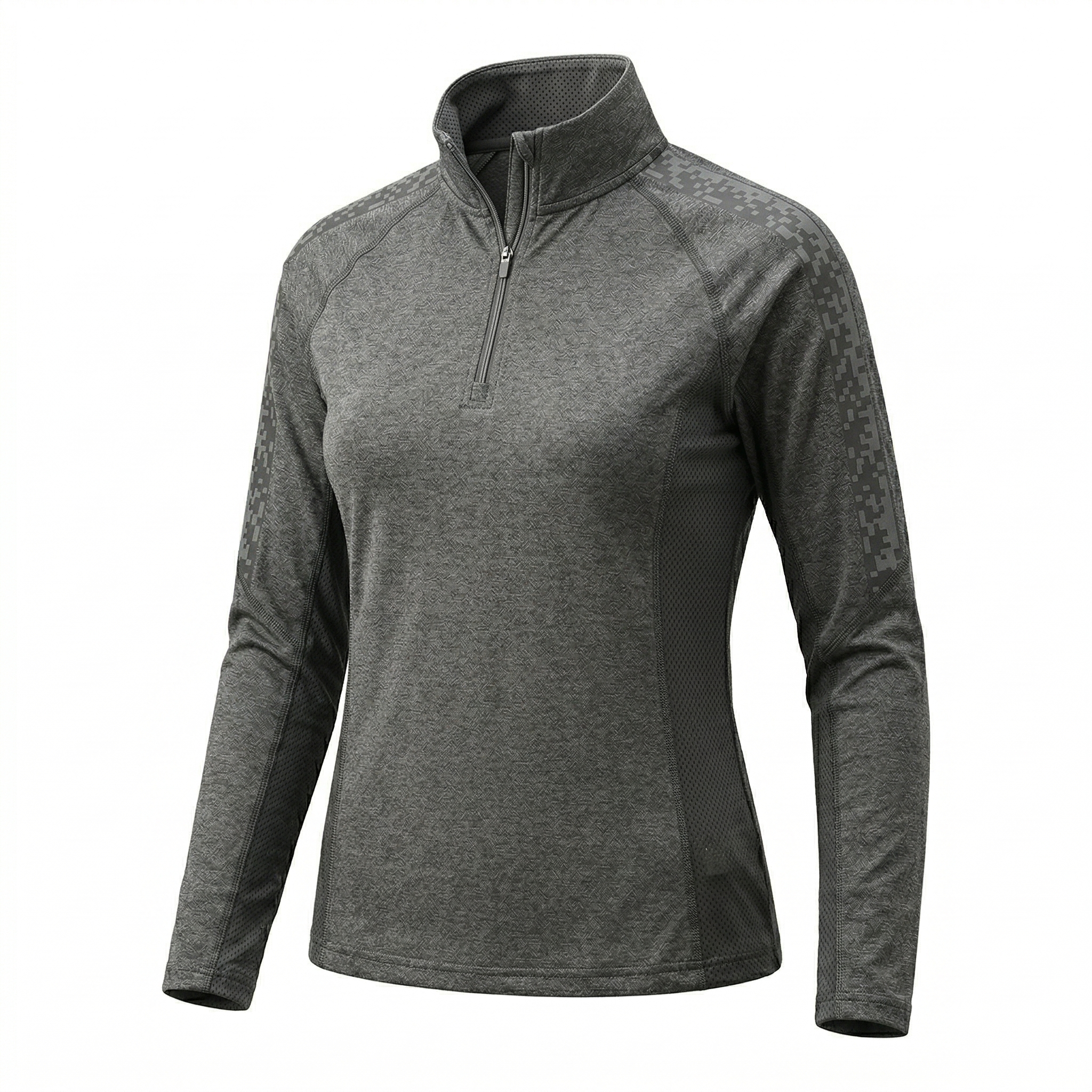 قميص فروسية طويل الأكمام بأزرار أمامية ومقاس دقيق للحصول على ملابس ركوب راقية حسب الطلب