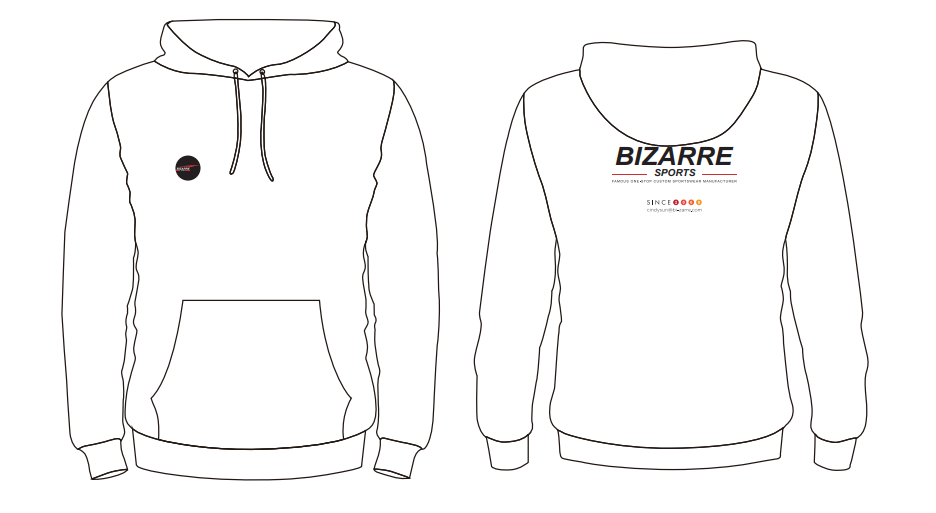 Hoodies and Sweater Blank template