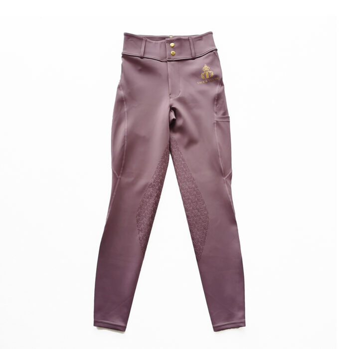 Equestrian Competition Pants with Silicone Dot Technology and Full Customization for Club or Personal Logo