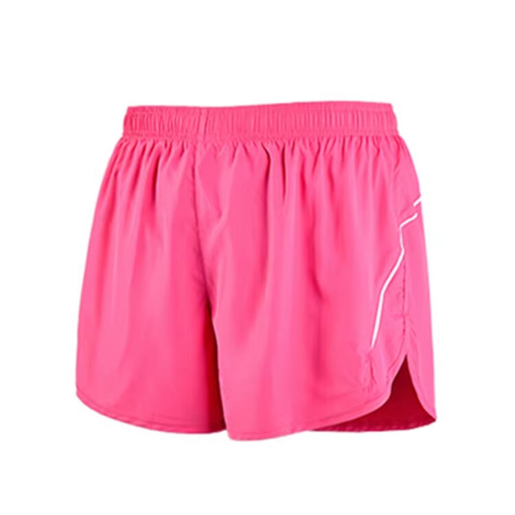 Hoogwaardige M142 Personaliseerbare sportshorts voor vrouwen marathon hardloopslip met sublimatieprint ritszak voor de zomer