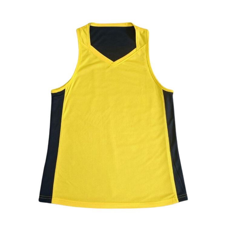 116 Women's Reversible Basketball Vest UV Neck Fit Lightweight Breathable Fabric Dual Look Design Ideal for Practice Games Custom Team Wear