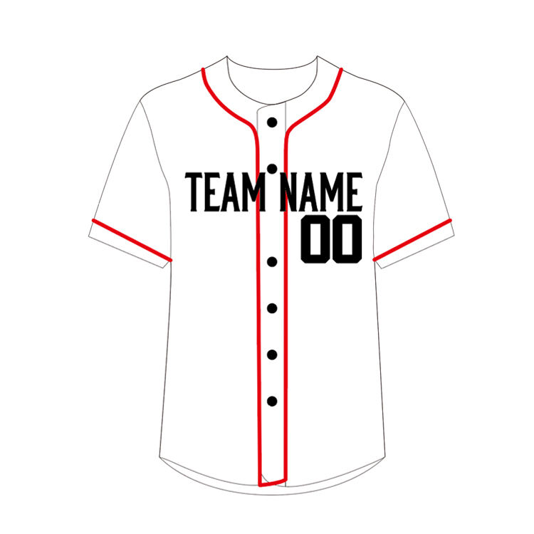 B130 Quick Turn Unisex Baseball Jersey Breathable Sports Wear Plus Size Printed Factory Direct Sublimation