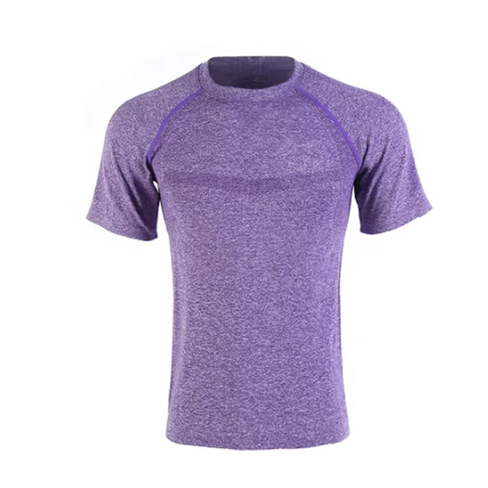 B290 OEM T-Shirt Custom Design Your Own Logo Quick Dry Polyester Breathable Plus Size Sports Running Fitness Gym for Men