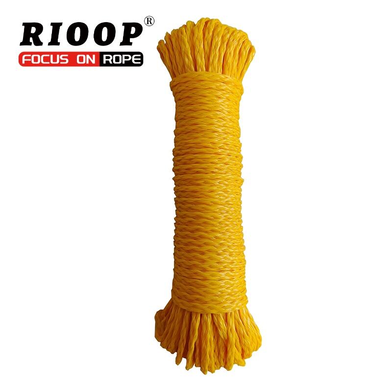 PE MONOFILAMENT 8 STRAND HOLLOW BRAIDED ROPE