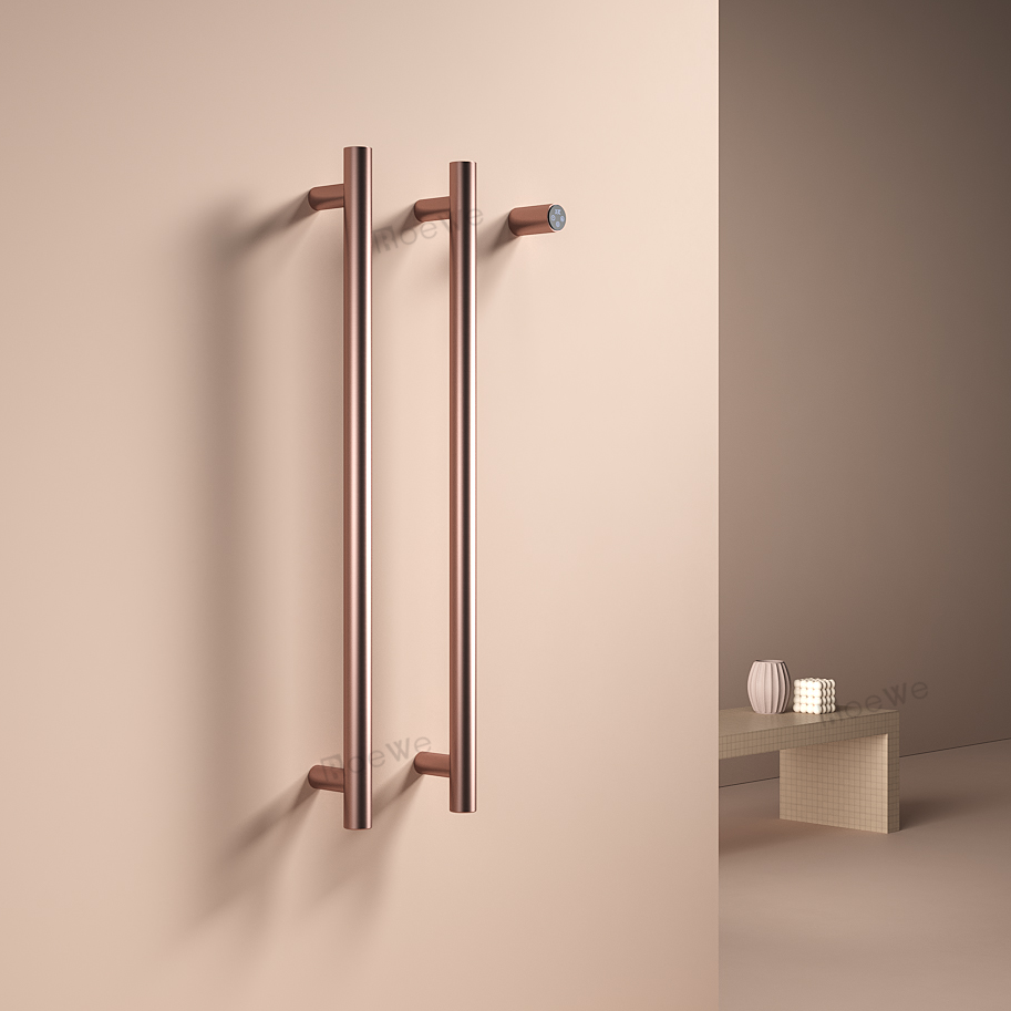 vertical towel bar heater electric towel radiator with WIFI control 