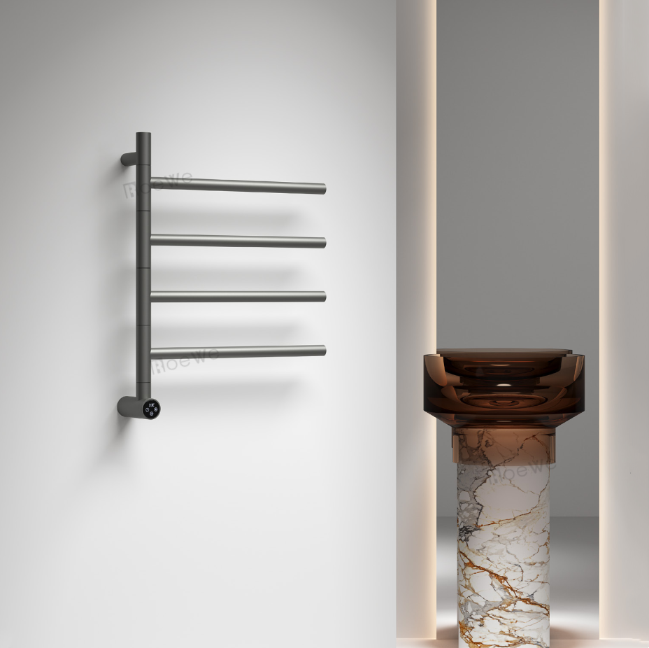 180℃ rotating towel heater bar with time and temperature control