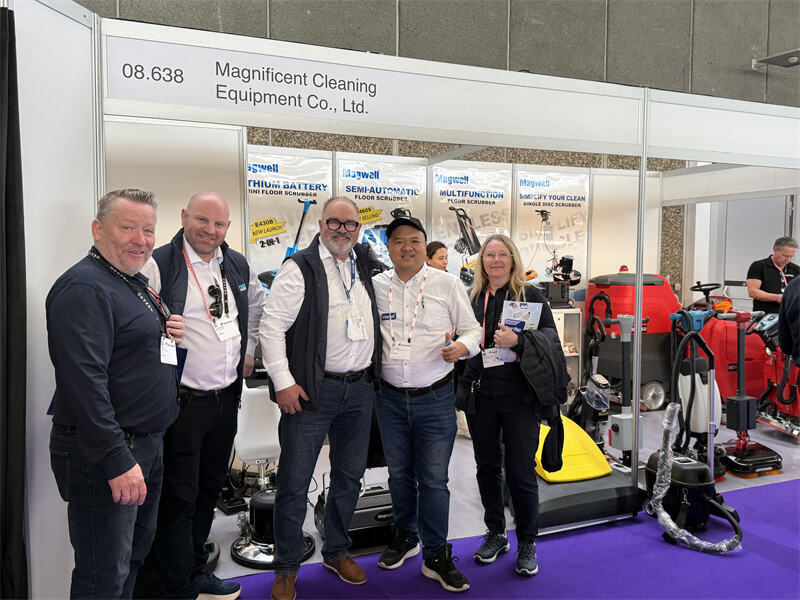 Magwell Takes the Lead at Amsterdam Cleaning Show with Next-Gen Floor Scrubbers & Lithium-Ion Vacuums