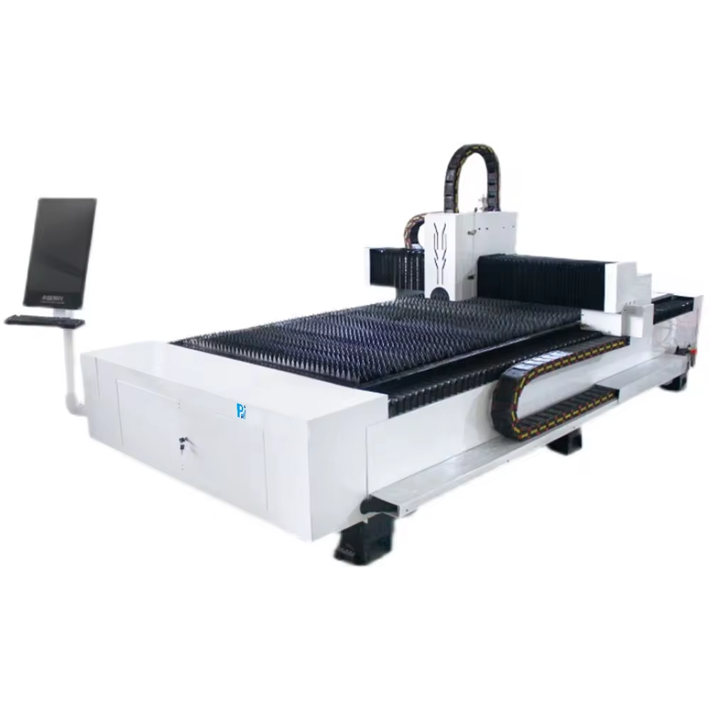 Large scale metal fiber laser cutting machine