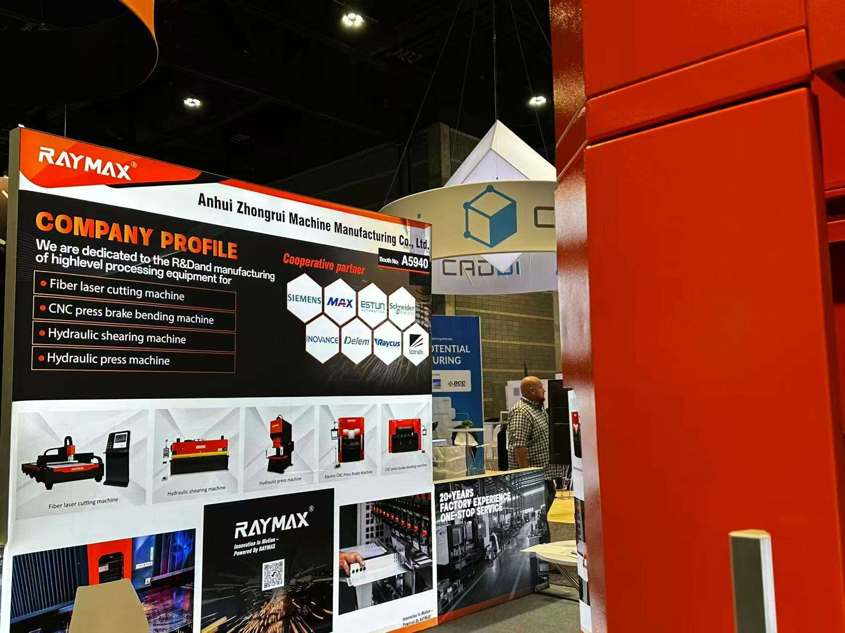 RAYMAX Bersinar di FABTECH, Bending Cerdas Membentuk Masa Depan!