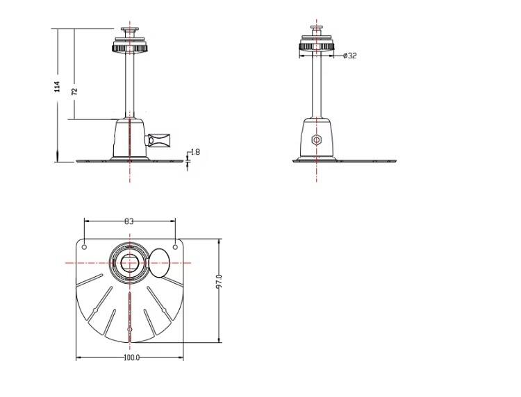 Support de cou long de 114 mm .jpg