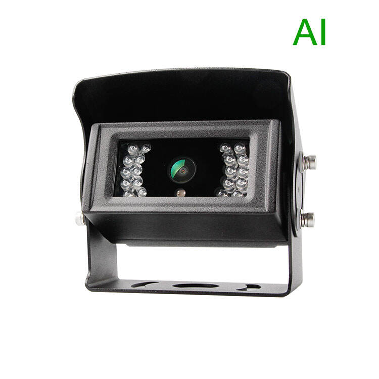 دوربین ضد آب IP69K AI Vehicle Pedestrian Cyclist Detection 1080P AHD Side BSD