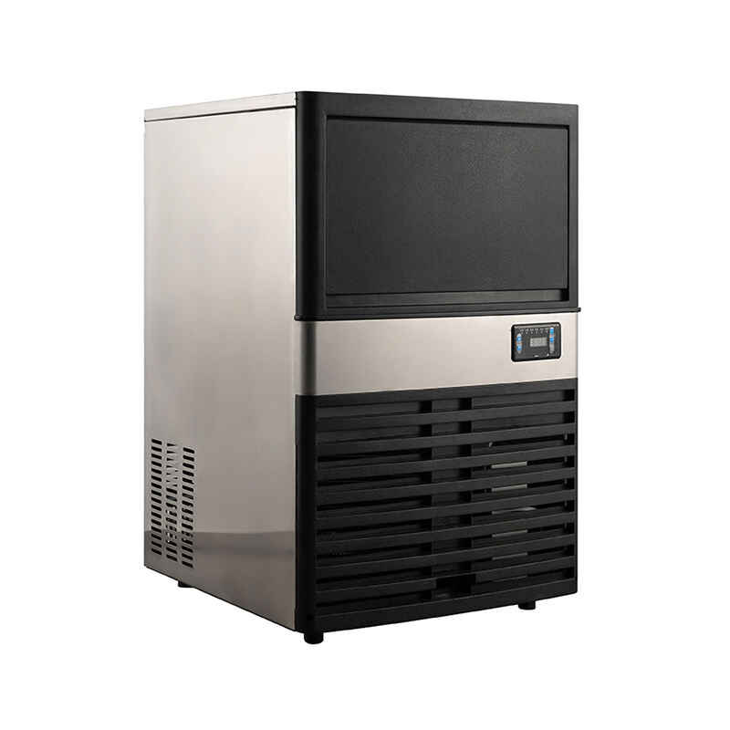 Billig pris automatisk ismaskin för kubbar 45kg på 24 timmar LZ-80 500*480*790mm