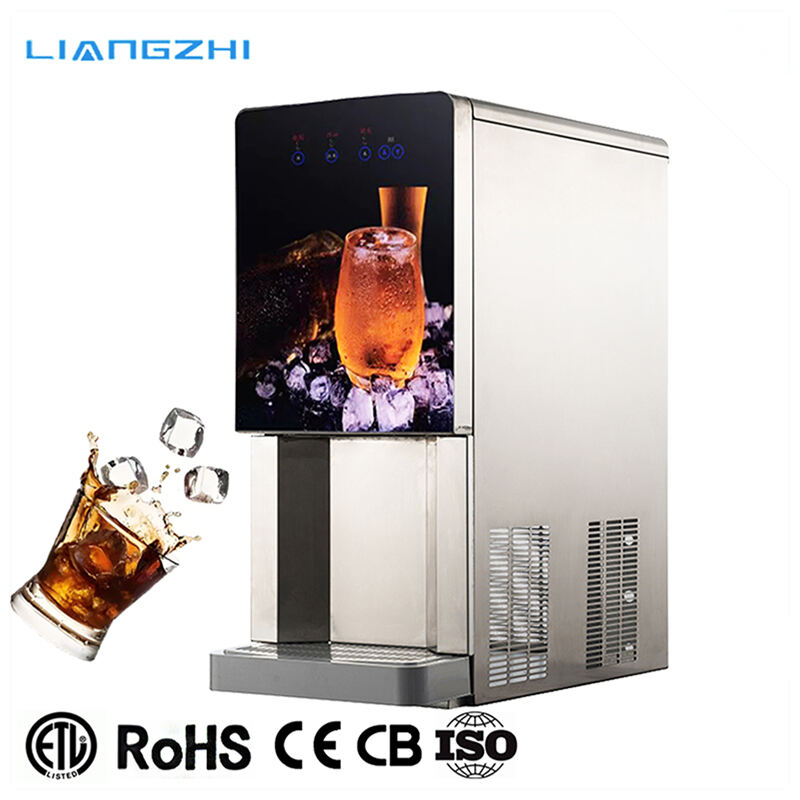 LZ KS-120 Rostfritt Stål 330*660*780mm Isvattenmaskin för Restaurang