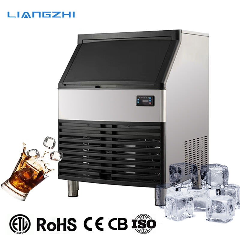 Tillverkare av anpassad ny produkt Medium Ice Cube Maskin 68kg 24Timmar LZ-150