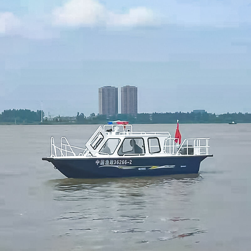 Perahu Serbu 19.6 kaki/6 m Perahu Penumpang Wisata Berkecepatan Tinggi Perahu Transportasi Rekreasi