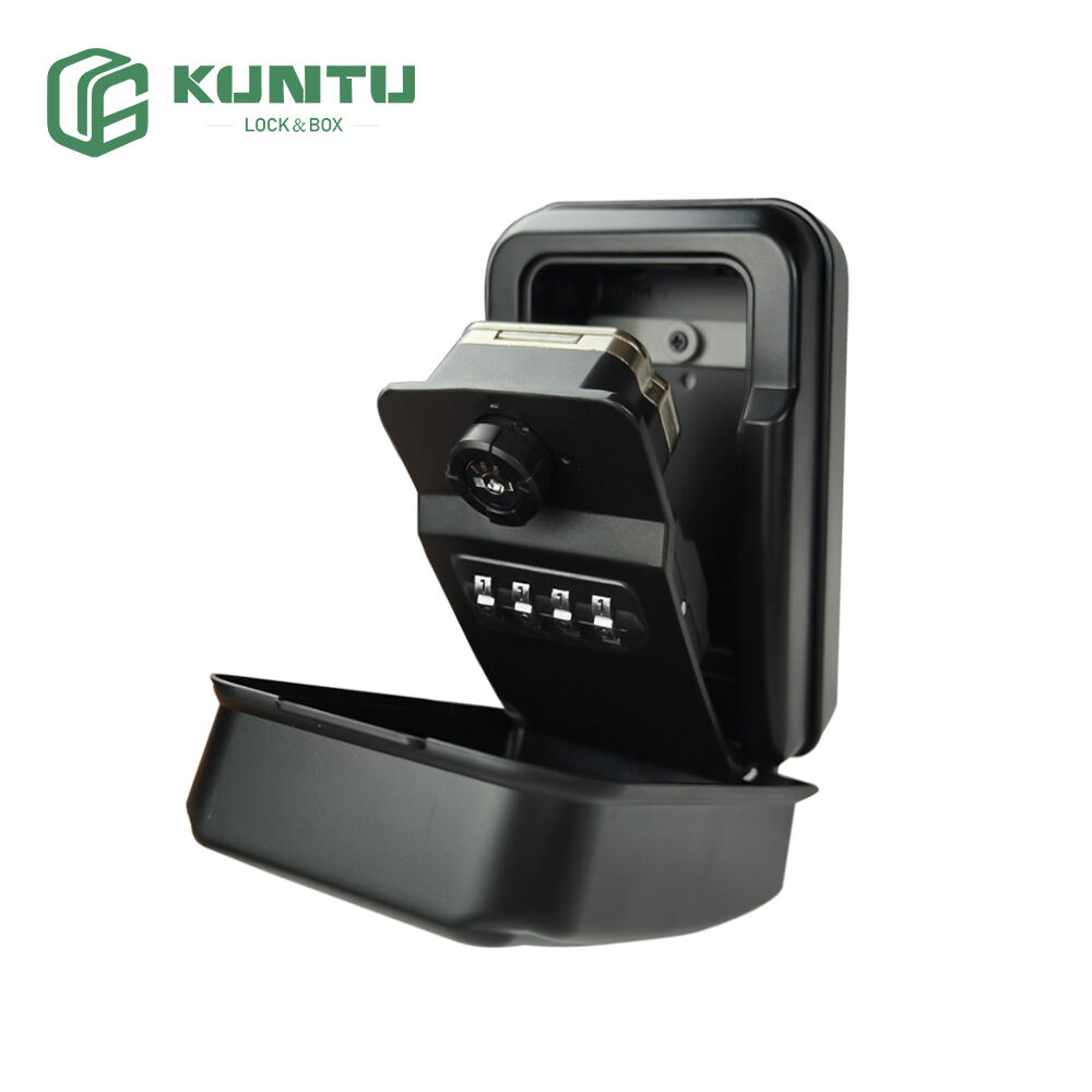 Key and Combination Code Access Lock Box Weatherproof High Security Key Safe