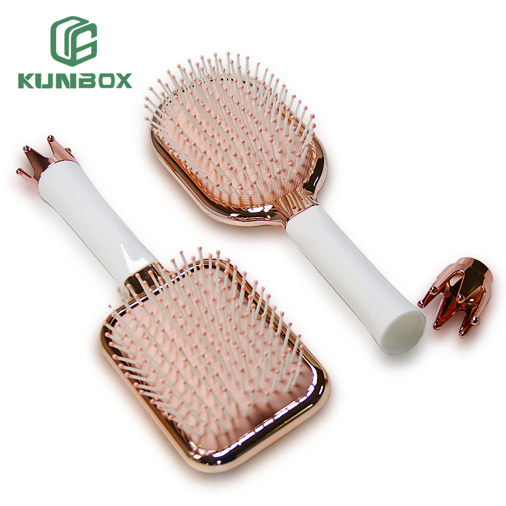 Travel brush transfer safe with hidden compartments for cash, keys and jewelry
