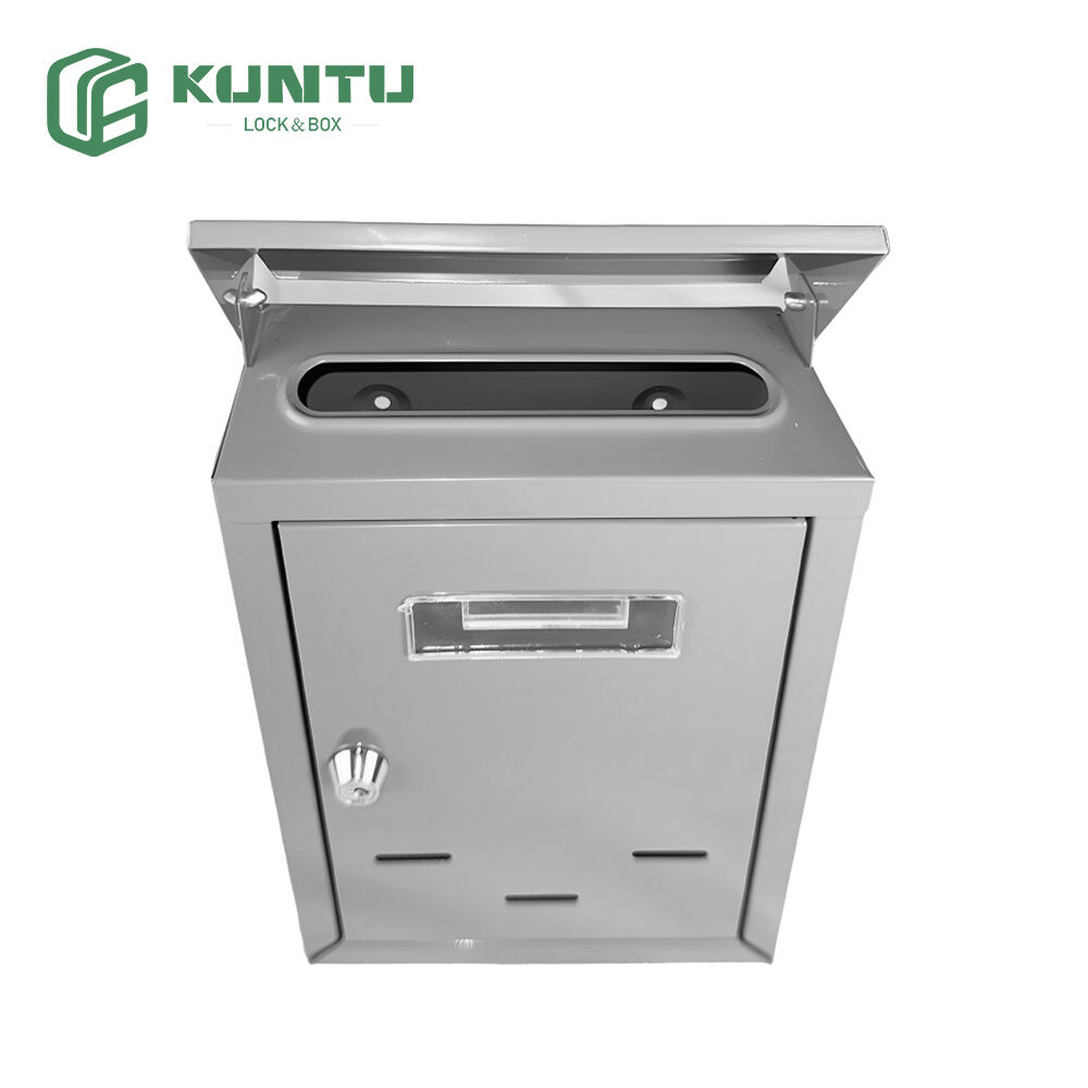 Wide Mouth Mailbox with Newspaper Holder and Decorative Accents Featuring a wide mouth for easy access.