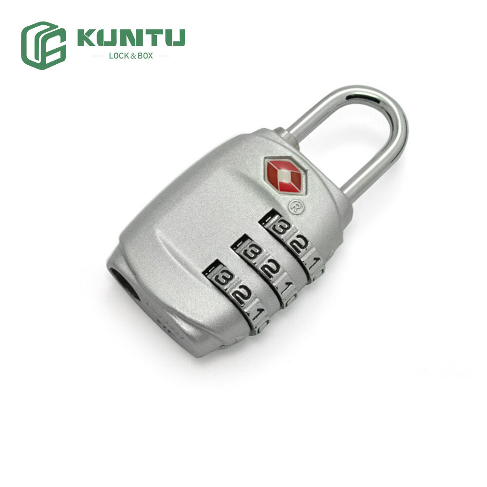 TSA331 Customs-Approved Combination Padlock Mechanical Digital Anti-Theft Security Hardware Luggage and Bag Lock Padlock