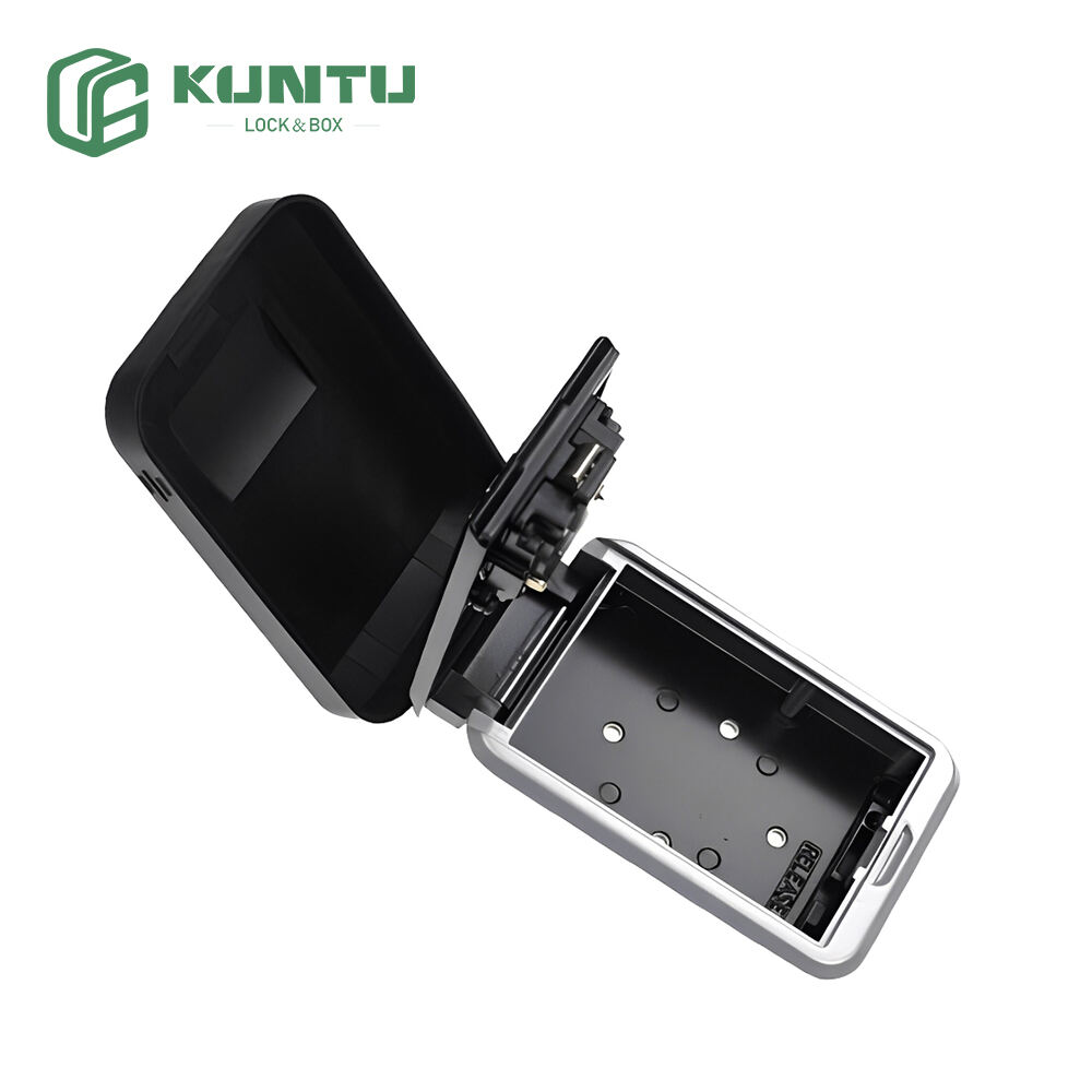 Outside Waterproof Keys Safe Lock Box 4 Code Combination Metal Storage Lockable Box