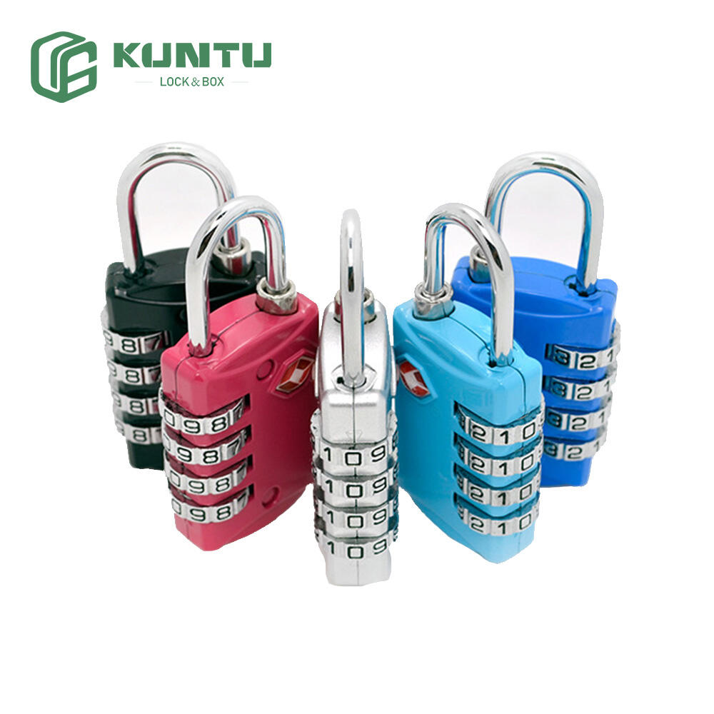 TSA-approved combination lock travel backpack Customs-approved lock 4-digit combination security lock Checked baggage anti-theft lock