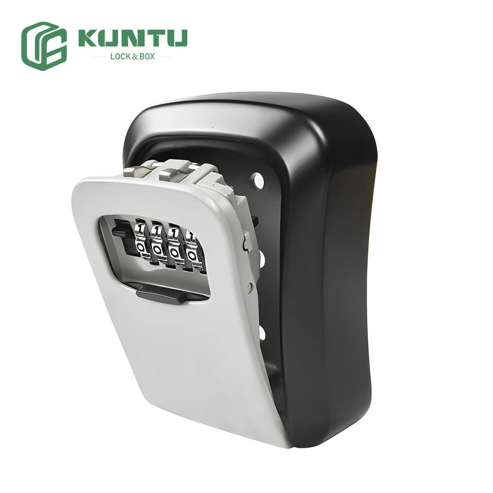 Medium Keyless Combination Lock Box for House Keys 5 Keys Capacity Security Storage Box
