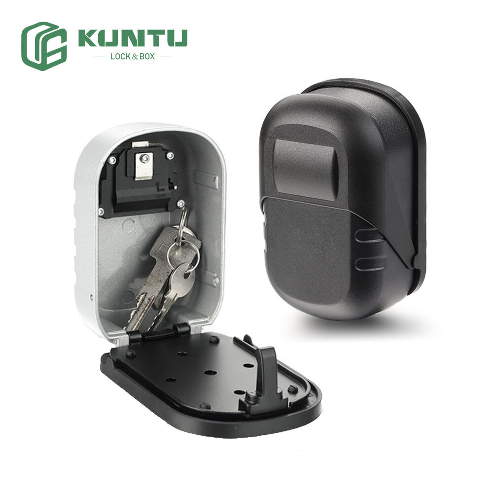 Waterproof and Weatherproof Outdoor Wall Mount Key Lock Box Hide a Key Safe Lockbox Car Key Safe