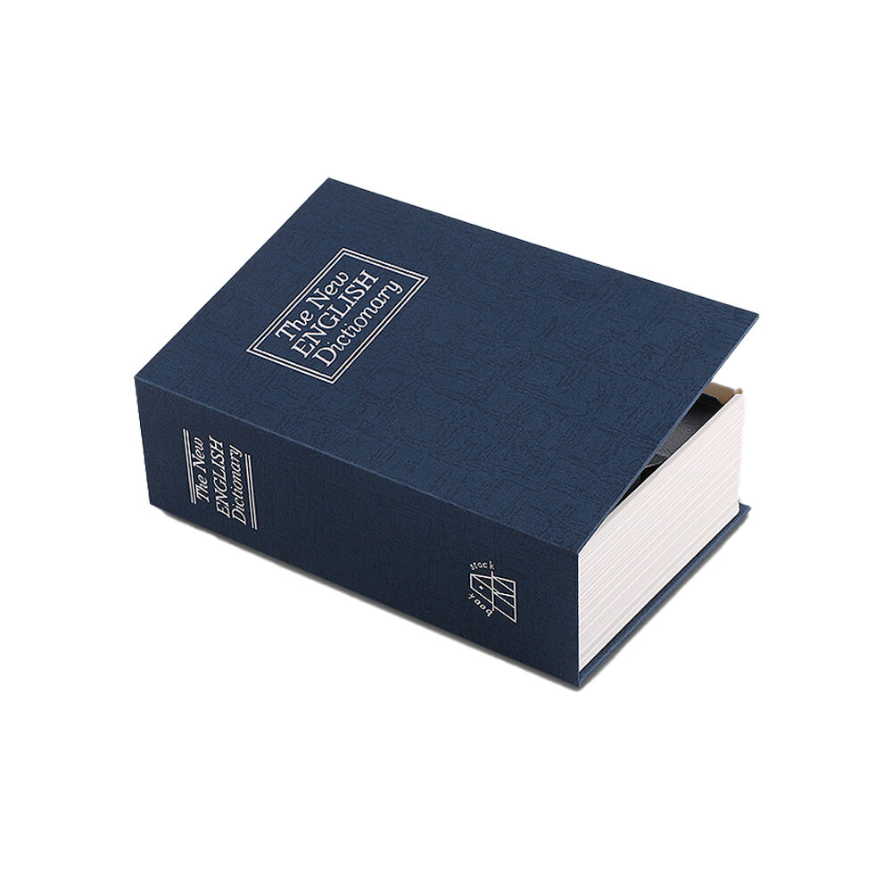 Book Safe Stainless Steel with Combination Lock Safe Case  Sturdy for Collection Jewelry