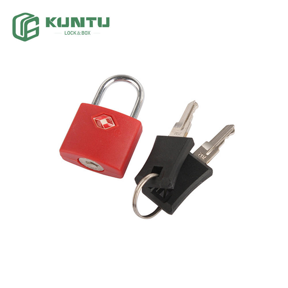 Zinc Alloy-Coated ABS Luggage Travel Padlock Customs Padlock TSA326-1