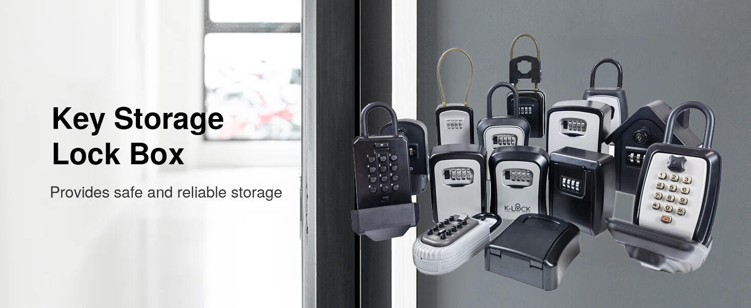 Our Key Lock Box with Combination Lock – Code-Access Key Safe