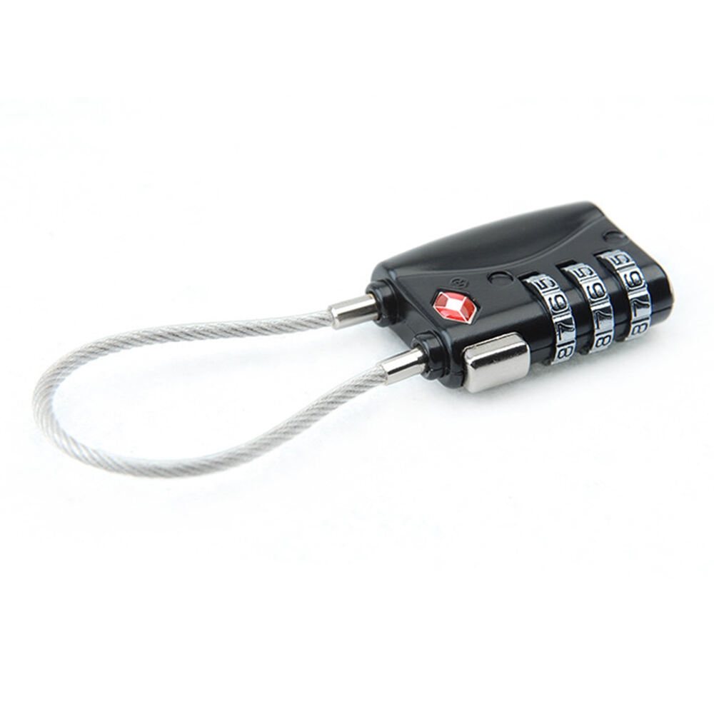 Zinc Alloy Luggage Travel Combination Lock Customs-Approved Travel Padlock TSA719
