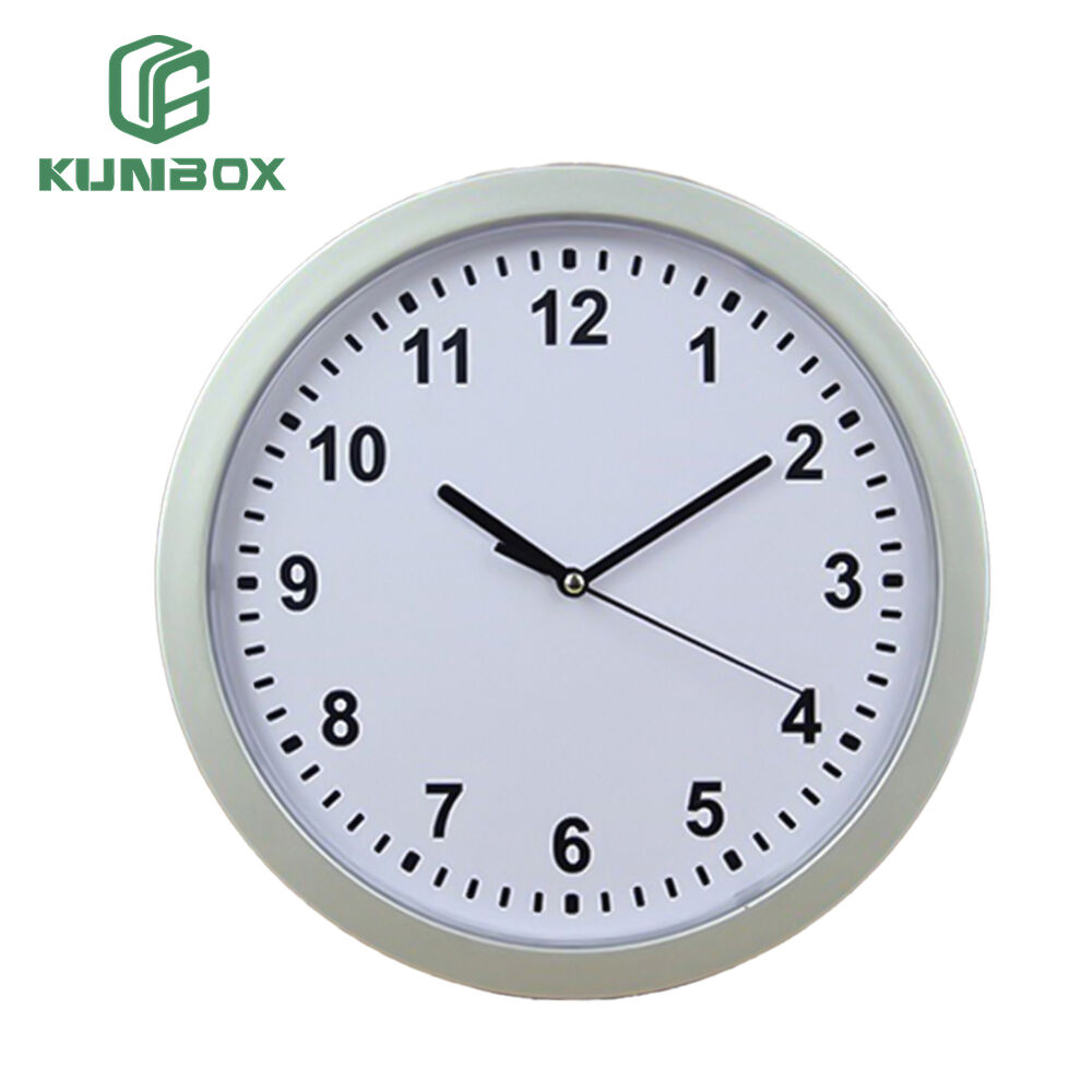 Hidden safe wall clock valuables diversion safe 10-inch plastic clock room hidden compartment container box secret safe